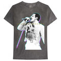 Front - Freddie Mercury Unisex Adult Glow T-Shirt