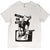 Front - Machine Gun Kelly Unisex Adult TV Warp Cotton T-Shirt