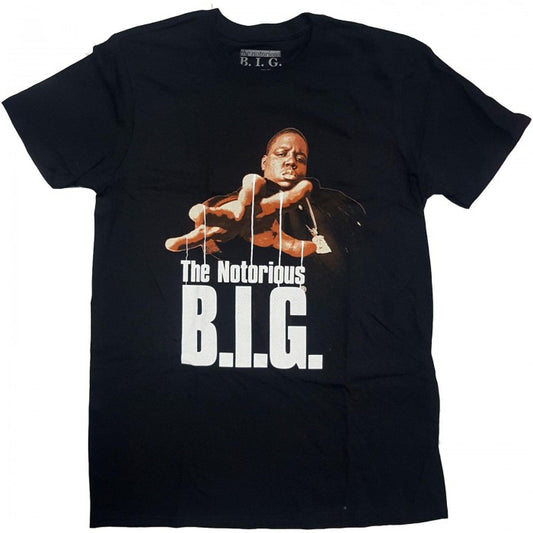 Front - Biggie Smalls Unisex Adult Reachstrings Cotton T-Shirt