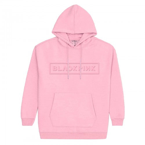 Front - BlackPink Unisex Adult Logo Hoodie
