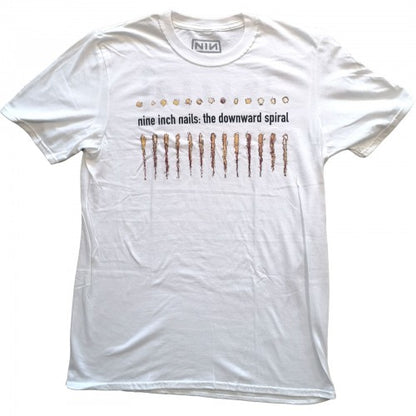 Front - Nine Inch Nails Unisex Adult Downward Spiral T-Shirt