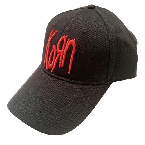 Front - Korn Unisex Adult Logo Baseball Cap
