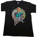 Front - David Bowie Unisex Adult 83 Vintage Embellished T-Shirt
