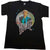 Front - David Bowie Unisex Adult 83 Vintage Embellished T-Shirt