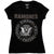 Front - Ramones Womens/Ladies Presidential Seal Embellished T-Shirt