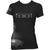 Front - Tool Womens/Ladies Spectre Baby Doll Wrap Around Print T-Shirt