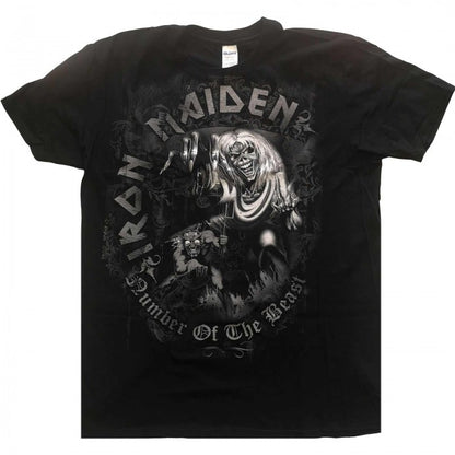 Front - Iron Maiden Childrens/Kids Number Of The Beast T-Shirt