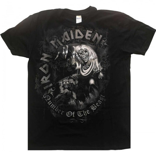 Front - Iron Maiden Childrens/Kids Number Of The Beast T-Shirt