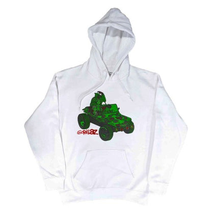 Front - Gorillaz Unisex Adult Jeep Hoodie