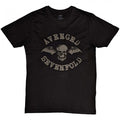 Front - Avenged Sevenfold Unisex Adult Deathbat Hi-Build T-Shirt