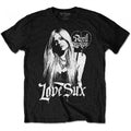 Front - Avril Lavigne Unisex Adult Love Sux Cotton T-Shirt