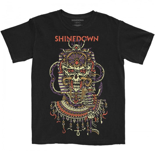 Front - Shinedown Unisex Adult Planet Zero Cotton T-Shirt