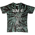 Front - Sum 41 Unisex Adult Grim Reaper T-Shirt