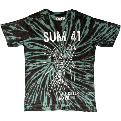 Front - Sum 41 Unisex Adult Grim Reaper T-Shirt
