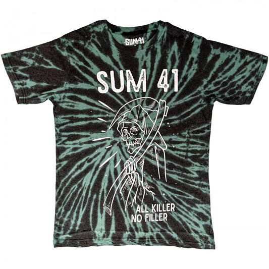 Front - Sum 41 Unisex Adult Grim Reaper T-Shirt