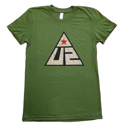 Front - U2 Womens/Ladies Glastonbury 2011 Pyramid Stage Cotton T-Shirt