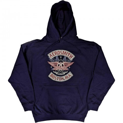 Front - Aerosmith Unisex Adult Boston Pride Hoodie