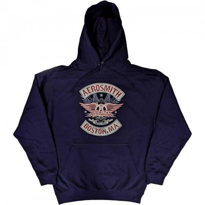Front - Aerosmith Unisex Adult Boston Pride Hoodie