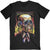 Front - Megadeth Unisex Adult Flaming Vic T-Shirt