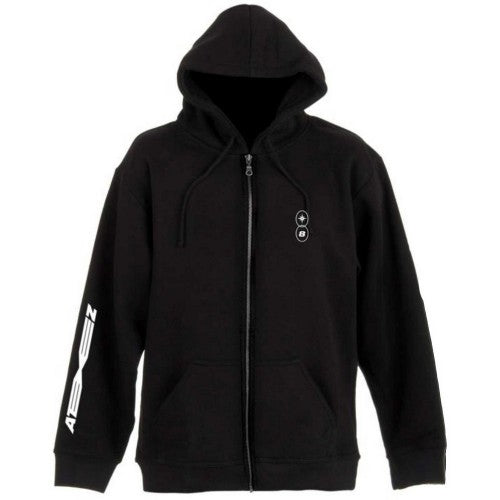 Front - ATEEZ Unisex Adult Fellowship Tour Euro Full Zip Hoodie