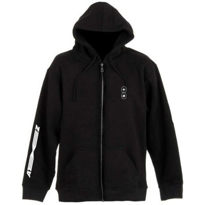 Front - ATEEZ Unisex Adult Fellowship Tour Euro Full Zip Hoodie