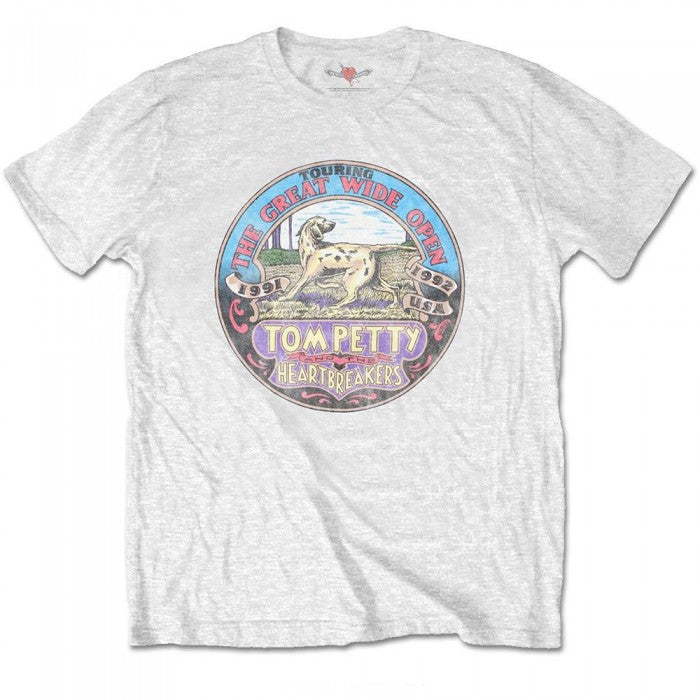 Front - Tom Petty & The Heartbreakers Unisex Adult The Great Wide Open Cotton T-Shirt
