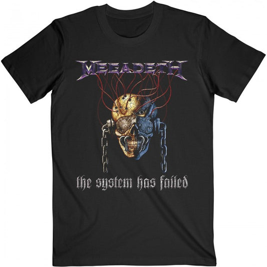 Front - Megadeth Unisex Adult Systems Fail T-Shirt