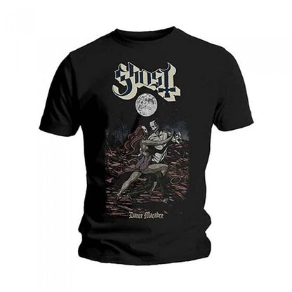 Front - Ghost Unisex Adult Dance Macabre T-Shirt