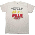 Front - Willie Nelson Unisex Adult Always On My Mind T-Shirt