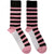 Front - BlackPink Unisex Adult Stripe Logo Socks