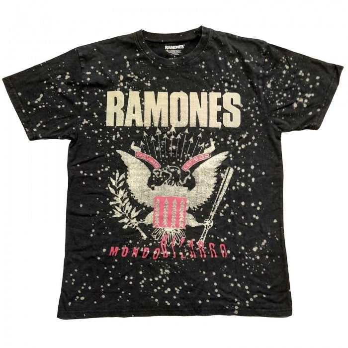 Front - Ramones Unisex Adult Eagle Splattered T-Shirt