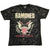 Front - Ramones Unisex Adult Eagle Splattered T-Shirt
