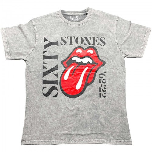Front - The Rolling Stones Unisex Adult Sixty Vertical T-Shirt