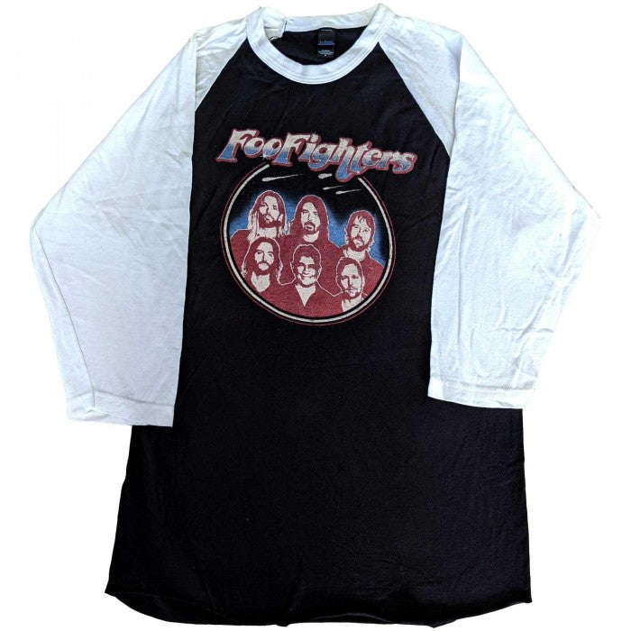 Front - Foo Fighters Unisex Adult Photograph Cotton Raglan T-Shirt