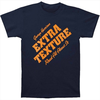 Front - George Harrison Unisex Adult Extra Texture Cotton T-Shirt