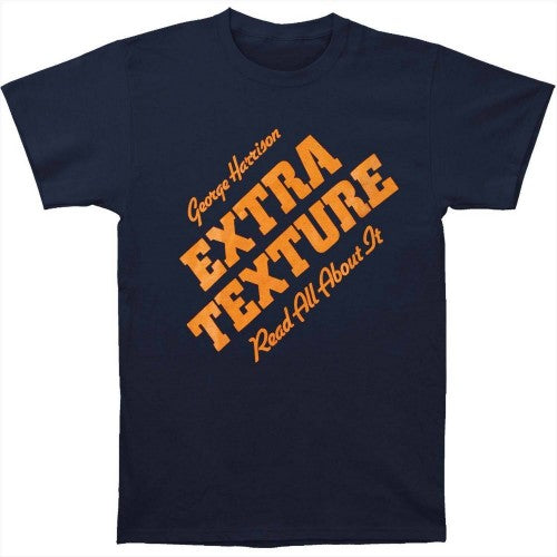 Front - George Harrison Unisex Adult Extra Texture Cotton T-Shirt
