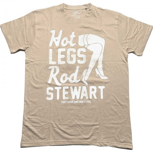 Front - Rod Stewart Unisex Adult Hot Legs T-Shirt