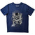 Front - Guns N Roses Unisex Adult Faded Skull T-Shirt
