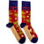 Front - Woodstock Unisex Adult Birds & Hearts Ankle Socks
