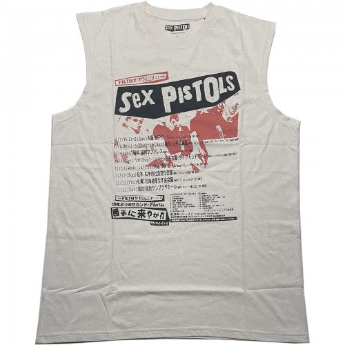 Front - Sex Pistols Unisex Adult Filthy Lucre Diamante Embellished T-Shirt