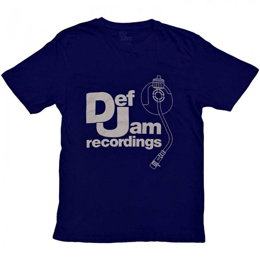 Front - Def Jam Recording Unisex Adult Logo Cotton T-Shirt