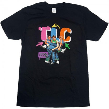 Front - TLC Unisex Adult Kicking Group Cotton T-Shirt