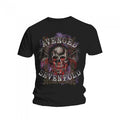 Front - Avenged Sevenfold Unisex Adult Bloody Trellis Cotton T-Shirt