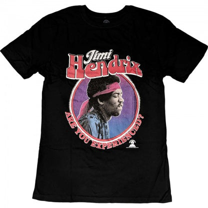 Front - Jimi Hendrix Unisex Adult Are You Experienced? Cotton T-Shirt