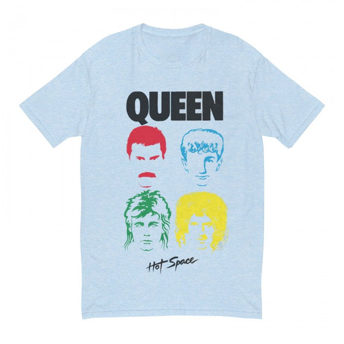 Front - Queen Unisex Adult Hot Space Album T-Shirt