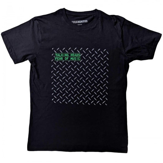 Front - Talking Heads Unisex Adult Fear Of Music Cotton T-Shirt