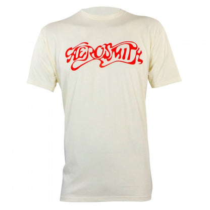 Front - Aerosmith Unisex Adult Logo Cotton T-Shirt