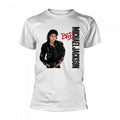 Front - Michael Jackson Unisex Adult Bad Cotton T-Shirt