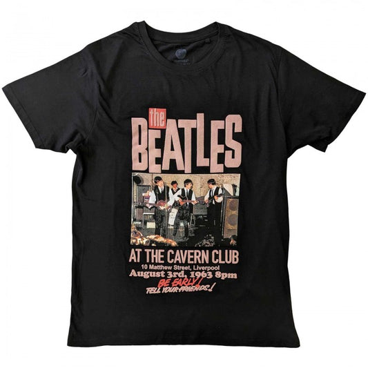 Front - The Beatles Unisex Adult Cavern Cotton T-Shirt