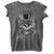 Front - Guns N Roses Womens/Ladies Faded Skull Burnout T-Shirt
